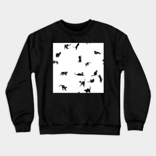 Pattern : cat Crewneck Sweatshirt